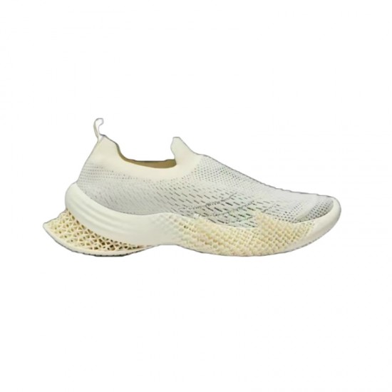 Sell Well New Type 3D Printed White Casual Shoes Durable & High Elasticity for Men Women Shoes