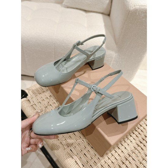 Baotou Mary Jane Shoes,  square Toe,Women's Genuine Leather