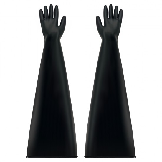 Butyl Rubber Long Arm Gloves Chemical Resistant Safety Gloves for Arm and Hand Protection