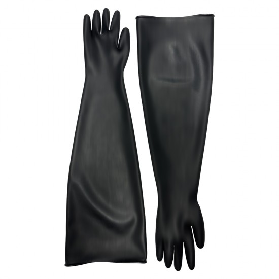 Butyl Rubber Long Arm Gloves Chemical Resistant Safety Gloves for Arm and Hand Protection