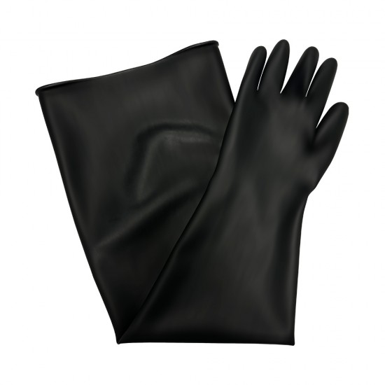 Butyl Rubber Long Arm Gloves Chemical Resistant Safety Gloves for Arm and Hand Protection
