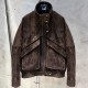 Spring Women Leather Clothes Oversize Bomber Leather Jacket Brown Chocolate Suede Jackets