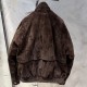Spring Women Leather Clothes Oversize Bomber Leather Jacket Brown Chocolate Suede Jackets