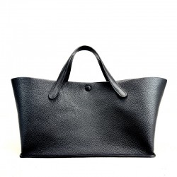 Custom Made  logo togo Leather Large Tote Bag Designer Handbags for Women  Bags Brand Name  Purse Lady Leather Tote