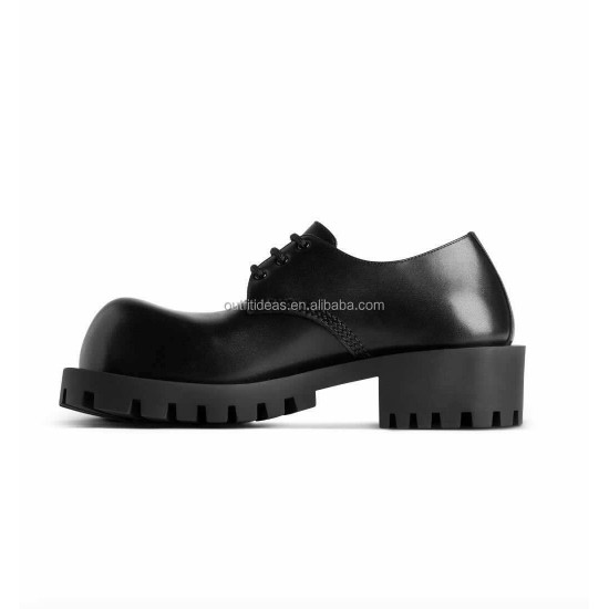 Top Quality Dress Shoes Loafers for Men Lace-Up Derbies New With Tags Haddock All-Over Intrecciato Leather Loafers Derby Shoes