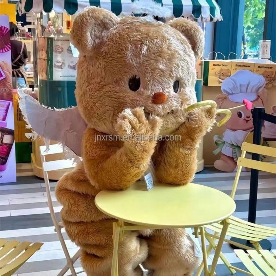 Internet Celebrity Bear Super Cute Bear Plush Doll Cosplay Party Costume Mouse Mascot Costume Furry Suit