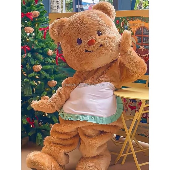 Internet Celebrity Bear Super Cute Bear Plush Doll Cosplay Party Costume Mouse Mascot Costume Furry Suit