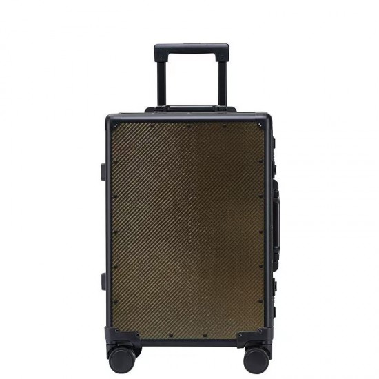 Latest Full Carbon Fiber Trolley Case 20 Inch Carry on Suitcase Business case Spinner Wheels Ultra-Light Travel Bag