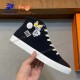 Thiery Hery High Top Canvas Shoes for Men and Women Spring Fashion Genuine Cowhide Upper with Lace-Up Design and Closed Toe