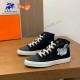 Thiery Hery High Top Canvas Shoes for Men and Women Spring Fashion Genuine Cowhide Upper with Lace-Up Design and Closed Toe
