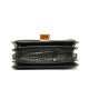 Crocodile Skin Tofu Bag Box Feminine Flight Attendant Niche Design Single Shoulder Diagonal Cross Small Square Trendy Bag Autumn