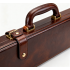 Stylish Premium Leather Pool Cue Case Handbag-Style Design for Cue Storage and Transportation