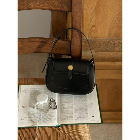 A Niche Mini Handbag, Shoulder Cross-body Bag, and Cowhide Casual Bag