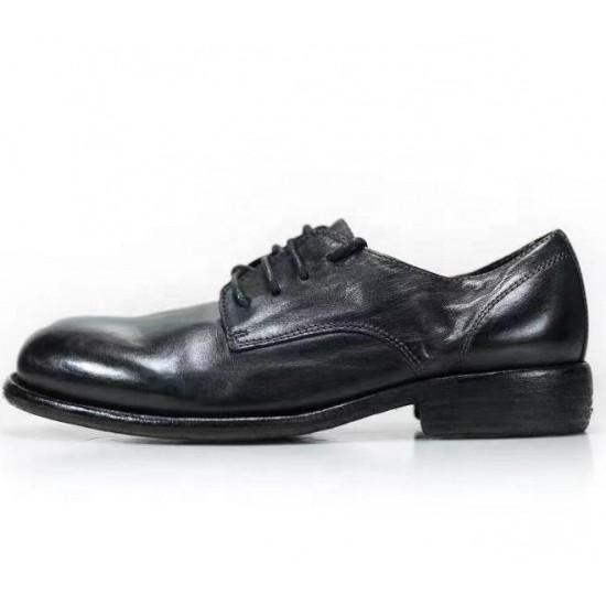 New Fashion Oxford Leather Sole Shoes Custom Logo Womens Lace up Loafers Shoes