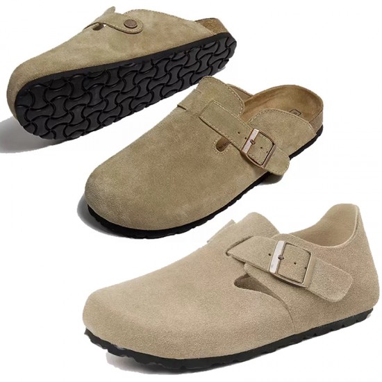 Classic Stock Hot Selling Birko Slipper Leather Slipper Shoes for Man and Woman