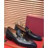 New High-quality Genuine Leather Men's Shoes, Cowhide Oxford Shoes, Casual Leather Shoes with a Glossy Finish