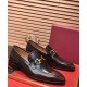 New High-quality Genuine Leather Men's Shoes, Cowhide Oxford Shoes, Casual Leather Shoes with a Glossy Finish
