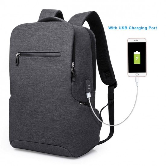 USB Charger Backpack Anti Theft Smart Laptop Backpack Bag Large Capacity Multifunction Nylon Pink Soft Fashion Black Waterproof