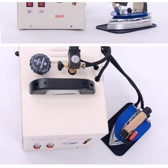 JUKKY JK-6 Hot Sell Professional 900W Electric Steam Iron for Home and Factory Use Big Water Capacity for Clothes Manual