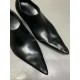 Extra Pointed Toe Leather Oxfords Large Volume Men Heel Shoes Black Women Party Wedding Dress Shoes for Men Pointed Toe Shoes