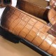 Leather Loafers Men's Shoes Beanie Shoes Business Slip-on Fashion Brand crocodile Print Business Leather Shoes