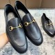New Men's Cowhide Leather Shoes, Soft Leather Comfortable Loafers,Men's Daily Commute Dress Shoes Designer Classic Shoes