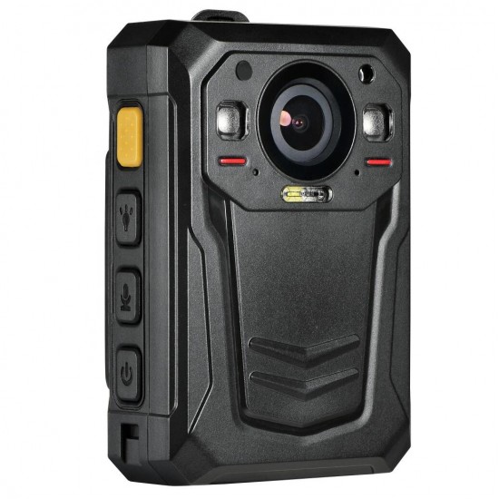 Body Worn Camera Body Cam, Full HD 4G LTE GPS EIS WIFI Waterproof IP68 Wearable Camera