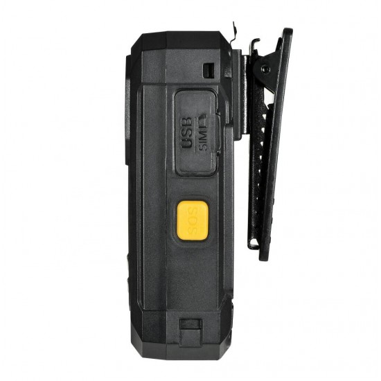 Body Worn Camera Body Cam, Full HD 4G LTE GPS EIS WIFI Waterproof IP68 Wearable Camera