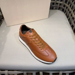 New High-quality Handcrafted Genuine Leather Men's Casual Shoes and Breathable Running Shoes