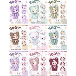 P O  P MaTR Nommi Goodnight Bear Kawaii Decoration Genuine Vinyl PVC Cartoony Doll Mystery Box Collectible Toy for Kids' Birthday LuabBU