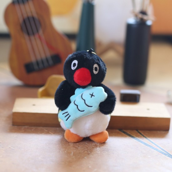 Cute Mini Penguin Plush Keychain Toy Unique Christmas Gift Idea Stuffed Animal Pendant for Aquarium Companions for Gift Bags