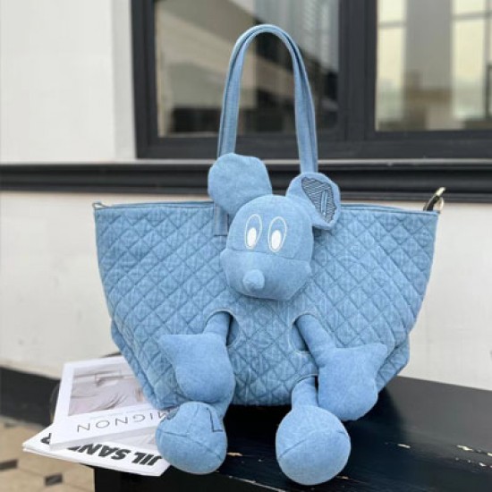 Handbag for Women Large Capacity Commuting Basket Tote Bag Versatile Single Shoulder Crossbody Bag for Women