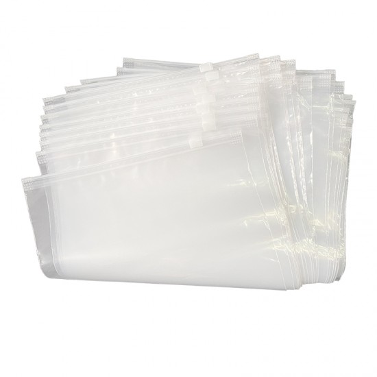 Custom Thickened Self-Sealing PE Plastic Storage Bag for Clothing Packaging Transparent Sealable Gravure Printing Surface