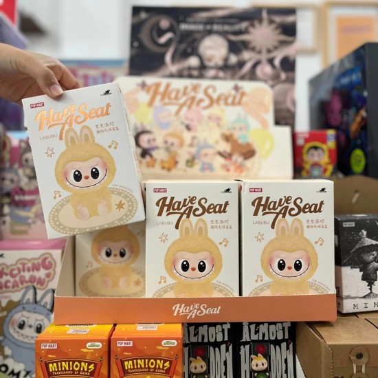 Original Pop Mart the Monsters Labubu Dolls Adorable Colorful Fun Surprise Gift Cute Funny Plush Toys Blind Mystery Boxes
