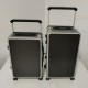 Customized Full Aluminum Alloy Trolley Travel Bag Wide Handle Trolley Case Business Metal Luggage 20/24inch Carry on Suitcase