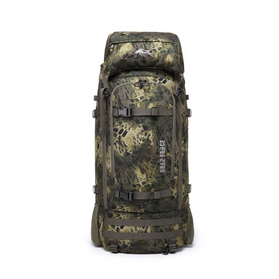 GAF 80L Silent Brush Tricot  Prym1 Camo  Hunting Backpacks Waterproof Portable Lightweight Hunting Bag WithBOW Holder