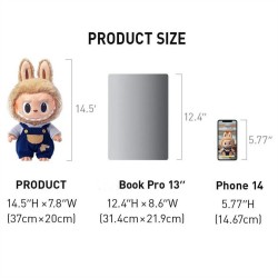 Labubu Popmart Original Time to Chill Series Dolls with Clothes and Accessories Lovely Vinyl Face Plush Art Toys Collectible Box