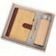 Custom logo Business Wood Notebook Gift Box Set 2023 New High End Bamboo Gift Set 6 in 1 Promotional Item Corporate Meeting Sets