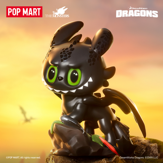 Popmart Mystery Boxes How to Train Your Dragon Vinyl and PVC Action Figure Animal Ornament Toy Gift