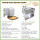 Banana Chips Production Line Plantain Chip Making Machines Cucumber Onion Banana Slicer Cutter Carrot Cutting Machine