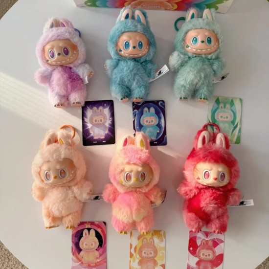 pop Mart Labubu V1 V2 V3 Exciting Macaron Have a Seat Big Into Energy Series Pendant Doll Collection Genuine Toys Blind Box