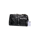High Quality Women's Retro Metal Leather Shoulder Bag Bowling Ball Style Zipper Closure Complete Colors Surprise Delivery Gift