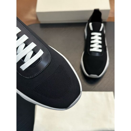 New High-quality Genuine Leather Men's Casual Sports Breathable Mesh Comfortable Lace-up Shoes
