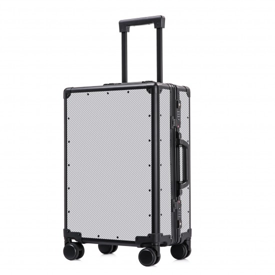 Ultra-Light High Strength Carbon Fiber Trolley Bag Wear-Resistant Matte Twill Case TSA Lock Multi-Color Carry Luggage Suitcase
