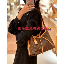 High Version Classic Old Flower Caryall  Bag for Handbags Women's Shoulder Popular Designer Tote Bag Horn Bucket Bag