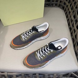 New High-quality Genuine Leather Men's Mesh Casual Sports, Comfortable and Breathable Men's Shoes