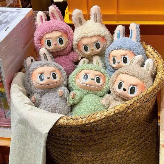 Original Popmart Authentic Labubu the Monsters Cute Exciting Macaron Vinyl Face Hot Selling Mystery Blind Boxes Big Into Energy