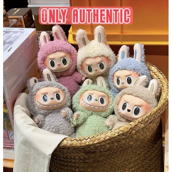 Pop Mart Official Store Labubu V1 V2 V3 Heartbeat Macaron Have a Seat Pendant Doll Collection Blind Box Pop Mart Official Store