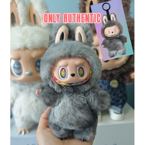 Popmart Labubu V1 V3 Macaron PVC Keychain Collection Genuine Toys Animal Gifts Heartbeat Big Energy Series Pendant Surprise