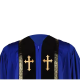 2025 Design Christian Church Choir Uniforms Church Gown with Wheat Alike Decorative Bars OEM Custom Made High Quality